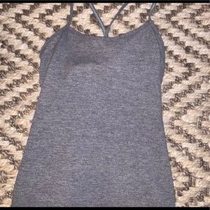 Lululemon grey tank top